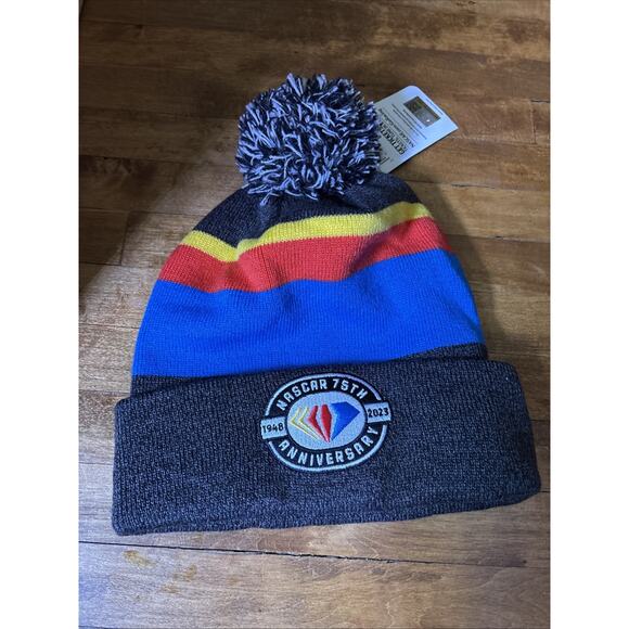 NASCAR 75th Anniversary Knit Hat NWT - Picture 1 of 3